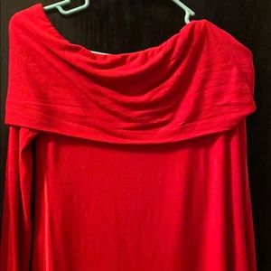 Red off the Shoulder